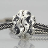 925 Silver Bead Charm Wheel Set for European Troll Bracelet