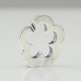 925 Silver Flower Cloud Charm Bead Buckle for European 3.0mm Bracelet