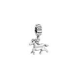 925 Silver Pig Zodiac Sign Charm for Bracelets Necklaces