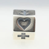 925 Silver Cross Love Charms for Bracelets