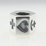 925 Silver Cross Love Charms for Bracelets