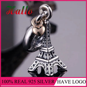 925 Silver Eiffel Tower Charm for Bracelets & Necklaces