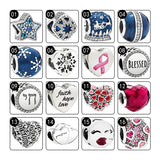 925 Silver Beads For Bracelets DIY Jewelry Making Charms Crystals