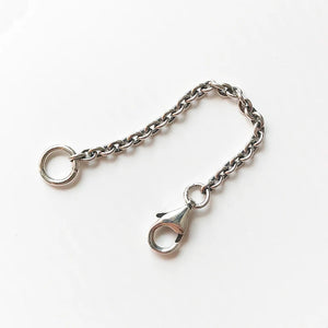 925 Silver Beads Safety Chain Charm for Bracelet Necklace DIY Jewelry