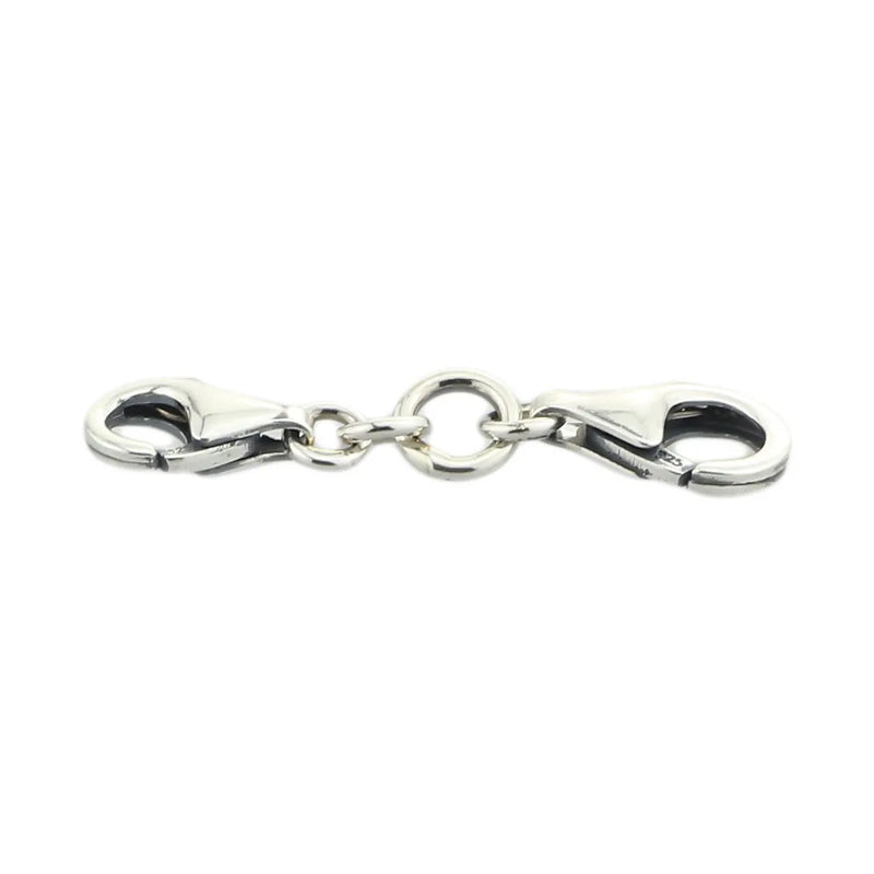 925 Silver Beads Lobster Clasp Chain Charm for Bracelet & Necklace