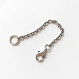 925 Silver Beads Safety Chain Charm for Bracelet Necklace DIY Jewelry