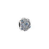925 Silver Pink Daisy Flower Charm for Pando Bracelets