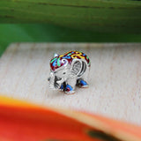 925 Silver Squirrel Girl Bully Pitbull Charm Pendant Bracelet Gift