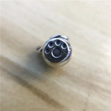 925 Sterling Silver Bear Ice cream Clip Charm Bead European Bracelet