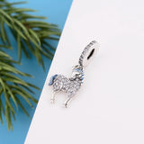 925 Silver Horse Pendant Necklace Anniversary Gift for Her
