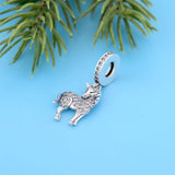 925 Silver Horse Pendant Necklace Anniversary Gift for Her