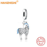 925 Silver Horse Pendant Necklace Anniversary Gift for Her