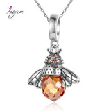 925 Sterling Silver Bee Zircon Beads Jewelry Charms for Bracelet Making
