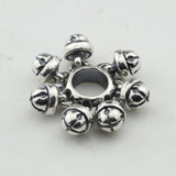 925 Silver Bell Spacer Beads for European Bracelet
