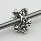 925 Silver Bell Spacer Beads for European Bracelet