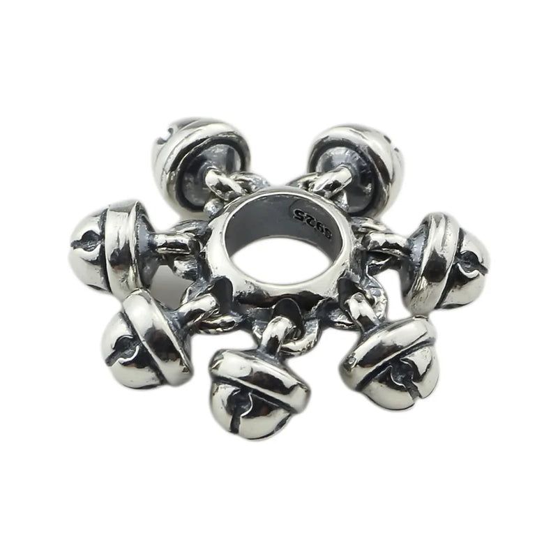925 Silver Bell Spacer Beads for European Bracelet