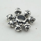 925 Silver Bell Spacer Beads for European Bracelet