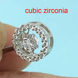 925 Silver Belly Button Ring 14G Navel Piercing Jewelry for Women