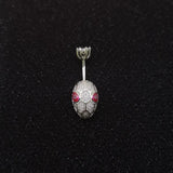 925 Silver Belly Piercing Button Snake Head Bananabell Rings Navel Jewelry