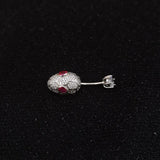 925 Silver Belly Piercing Button Snake Head Bananabell Rings Navel Jewelry