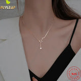 925 Silver Big Dipper Star Pendant Necklace For Women Rose Fine Jewelry