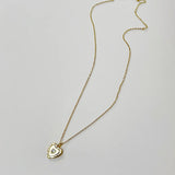 925 Silver Birthstone Heart Pendant Necklace for Mom