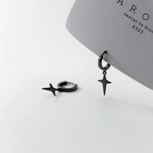 925 Sterling Silver Earrings Short 1.5cm Earring For Women Men