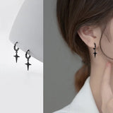 925 Sterling Silver Earrings Short 1.5cm Earring For Women Men