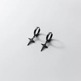 925 Sterling Silver Earrings Short 1.5cm Earring For Women Men
