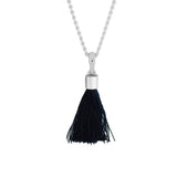 925 Silver Tassel Dangle Charm for Women Bracelets