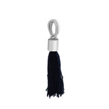 925 Silver Tassel Dangle Charm for Women Bracelets