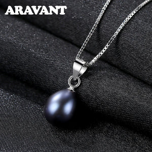 925 Silver Pearl Necklace for Women - Elegant Design