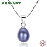 925 Silver Pearl Necklace for Women - Elegant Design