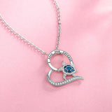 925 Silver Sea Turtle Necklace I Love You Forever Pendant Holiday Beachy Jewelry