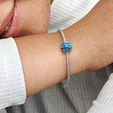 925 Silver Swirls Charm Beads for Bracelet Jewelry Making