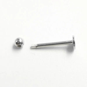 925 Sterling Silver Body Piercing Jewelry Eyebrow Stud Ear Bone Stud
