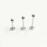 925 Sterling Silver Body Piercing Jewelry Eyebrow Stud Ear Bone Stud