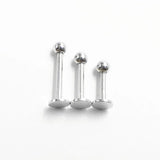925 Sterling Silver Body Piercing Jewelry Eyebrow Stud Ear Bone Stud