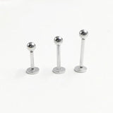 925 Sterling Silver Body Piercing Jewelry Eyebrow Stud Ear Bone Stud