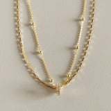925 Silver Bohemian Multi-layer Chain Necklace Vintage Traditional 18k Jewelry