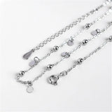 925 Silver Bohemian Round Pendant Necklace For Women