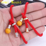 925 Silver Bracelet 10-20mm Pearl Bead Semi Mount Bracelet Women