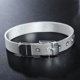 925 Sterling Silver Bracelet 10mm 8 Inches Watch Bracelet for Women