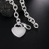 925 Sterling Silver 8-Inch Bracelet Women Gift