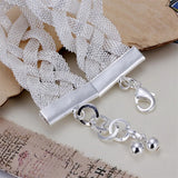 925 Silver Bracelet Women's Wedding Party Chain