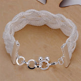 925 Silver Bracelet Women's Wedding Party Chain