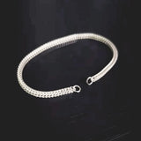 925 Sterling Silver Bracelet Fox Tail Chain