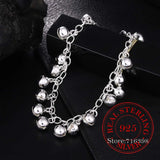925 Silver Bracelet with Jingle Bells Charm
