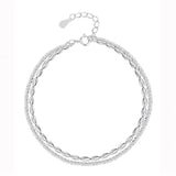 Double Layer Beads Bracelet for Women