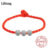 925 Silver Red String Zodiac Bracelet